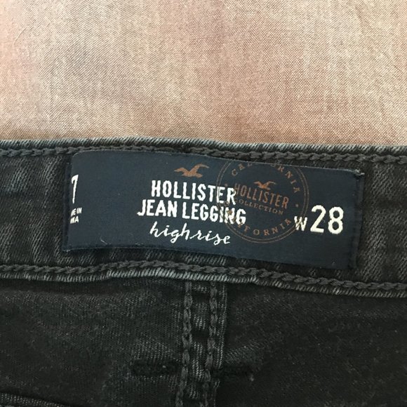 Hollister high rise skinny black jeans - Picture 6 of 6